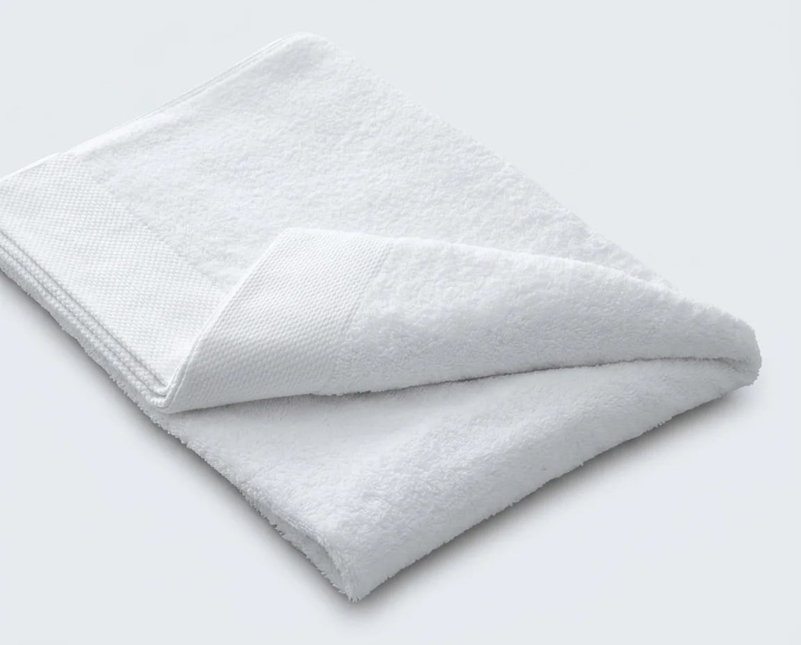 Walkfrottierwäsche Weiss 500 g/m²