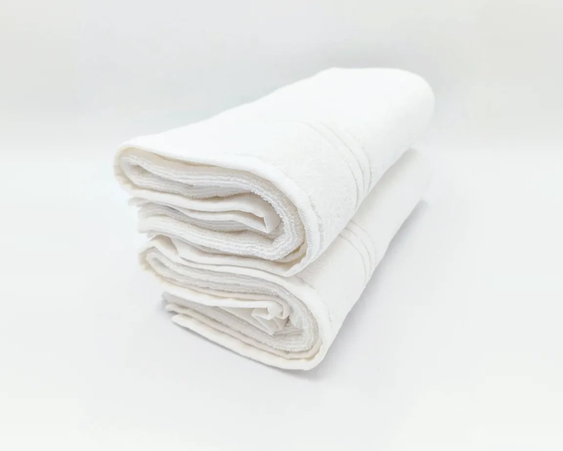 Zwirnfrottierwäsche Weiss 450 g/m²
