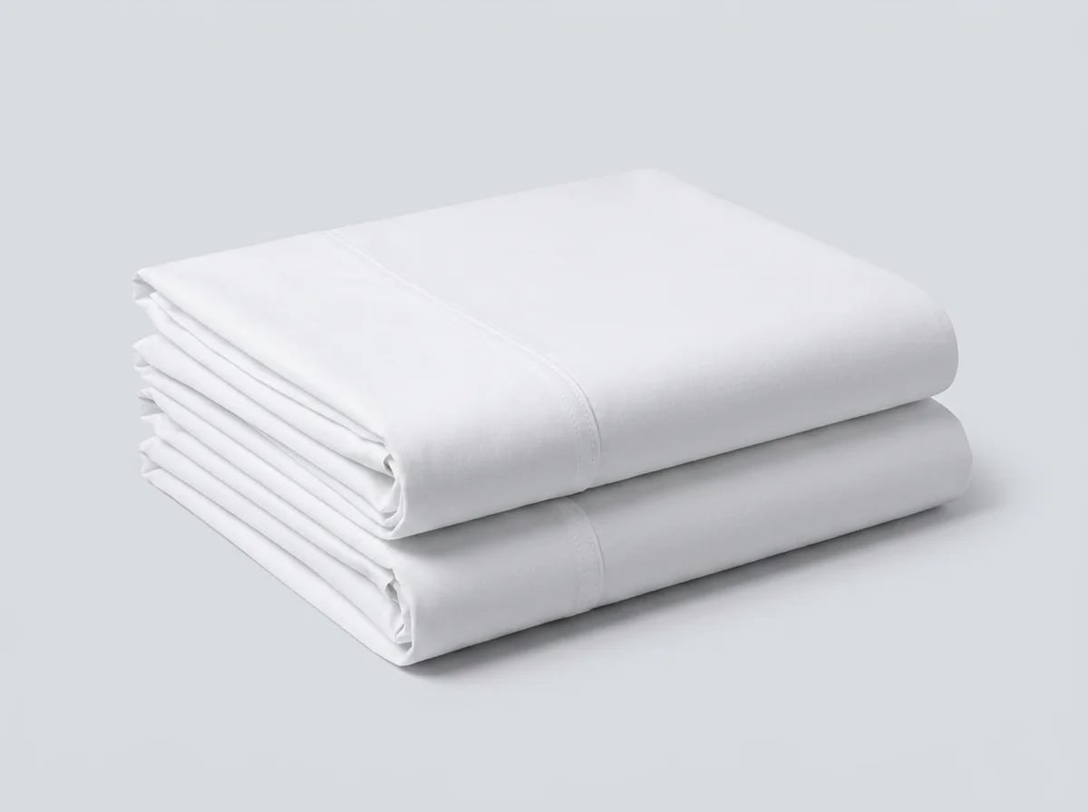 Leintuch Percale Weiss