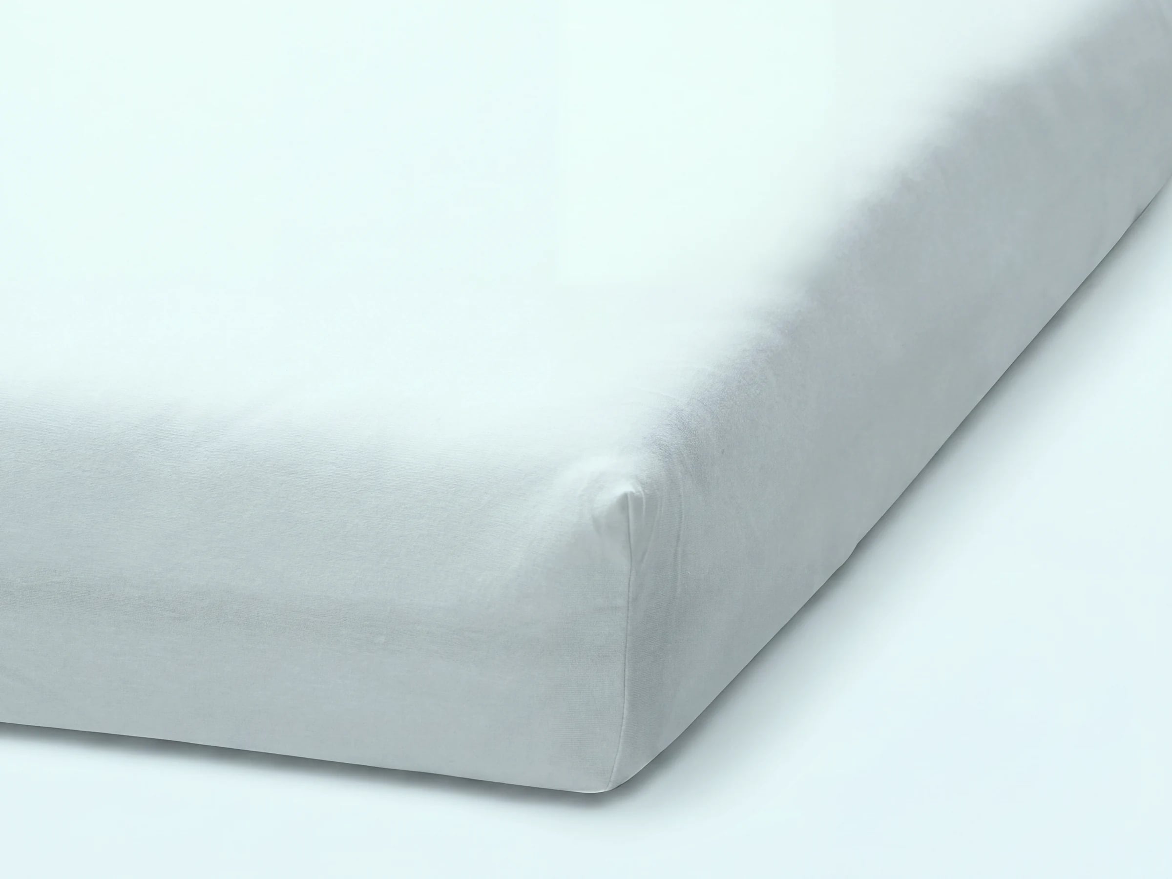Drap-housse double jersey platiné